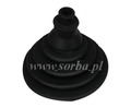 Osłona cięgna wciskana czarna 103 mm otwór.69 mm