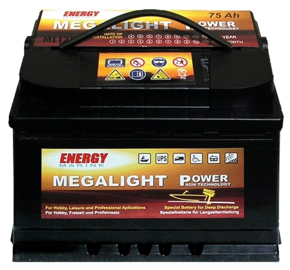 Akumulator MEGALIGHT 75 Ah