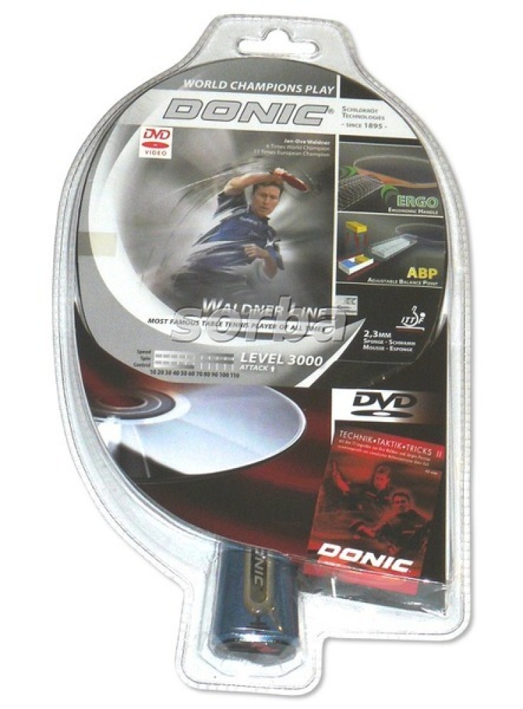 Rakietka p-p DONIC SERIA 3000 WL + DVD
