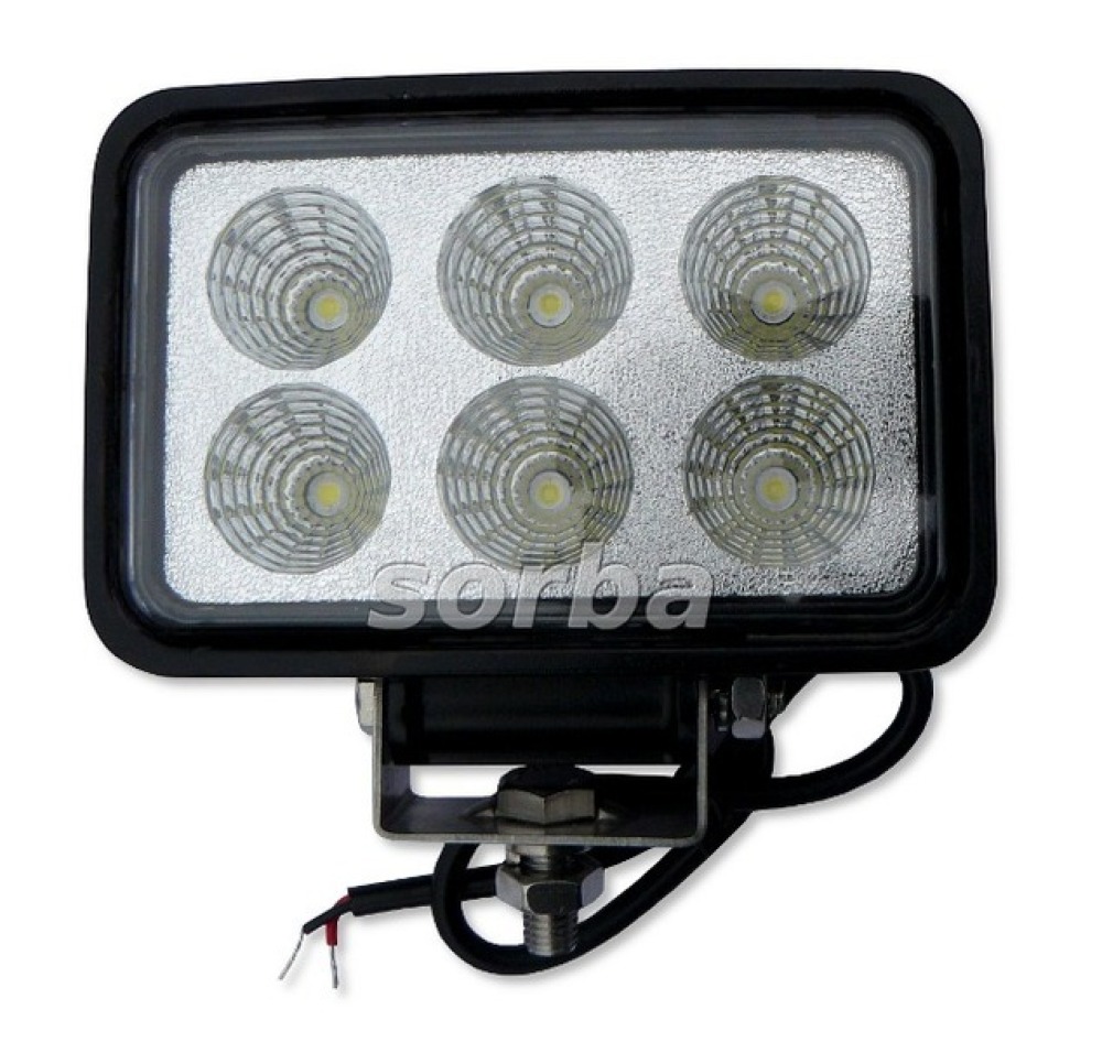 Lampa dalekosiężna 6 led 12/24V 1350LM  KW-226S