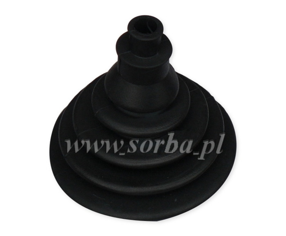 Osłona cięgna wciskana czarna 103 mm otwór.69 mm