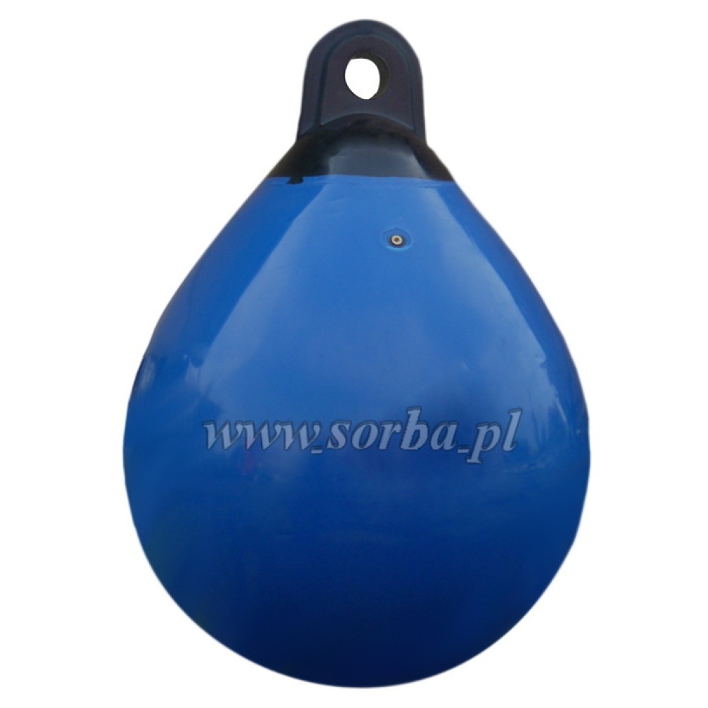 Odbijacz pompowany kulisty 55x73 niebieski