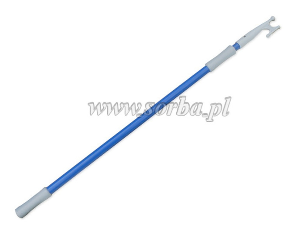 Bosak alu.teleskopowy 120-210 cm 0808002 niebieski