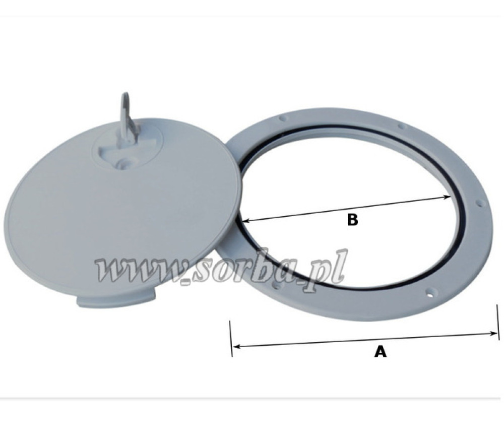 Dekiel zamknięcie okrągłe 190mm 42791