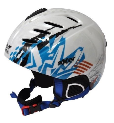 Kask narciarski RAVEN WHITE M (50-56)