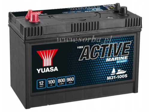 Akumulator YUASA MARINE M26-80S 100 Ah