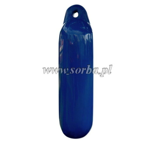 Odbijacz pompowany 15x58 niebieski z jednym uchem