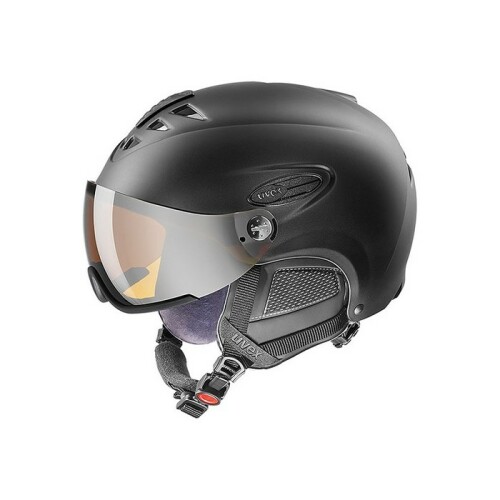 Kask narciarski Uvex Hlmt 300 visor 53-56black mat