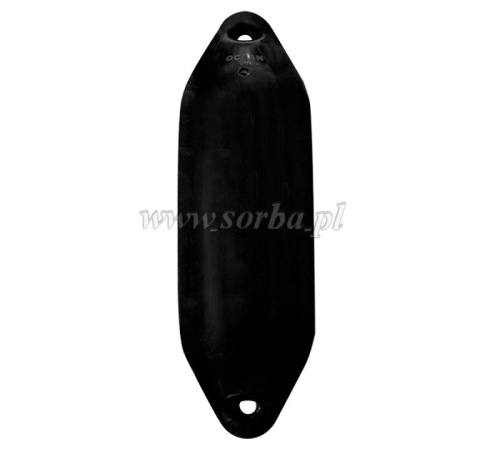 Odbijacz pompowany 14x50 czarny U2
